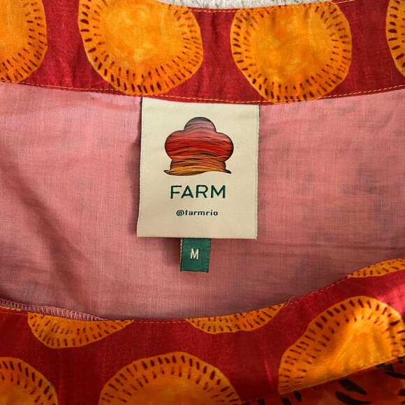 Farm Rio Summer Dream Floral Layered Lined Mini Skirt M - Picture 3 of 4